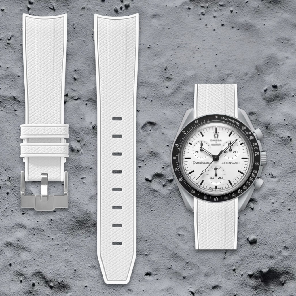 For Compatible With Swatch x Omega Earth Phase Watch Strap moonswatch